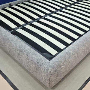 Base de Cama con Almacenamiento Hidráulico y Cabecera Acolchada de Tela, Tamaño Doble (No Requiere Somier) - Product Image 3