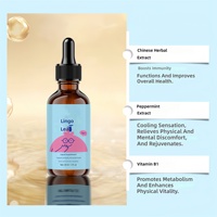 Amazon TK Bestseller Nouvelle Arrivée Stock d'Usine LingoLeapDrops Oligosaccharides Aromatisés aux Baies 60ml Complément Alimentaire Liquide