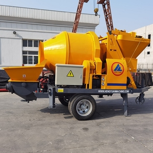 Bau-CE-zertifizierter Diesel-Betonmischer mit Pumpe Zementpumpmaschine - Product Image 2