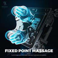 Mobilier de salon station de lavage des cheveux électrique airbag complet massage shampoing lit avec circulation d'eau unité de lavage à contre-courant de luxe