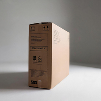 Boîte d'emballage en carton kraft 3 ou 5 plis, personnalisable avec logo imprimé, recyclable, en papier ondulé, pour expédition, vente en gros, conception gratuite