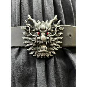 Cintura drago in pelle 1.5 pollici - Product Image 3