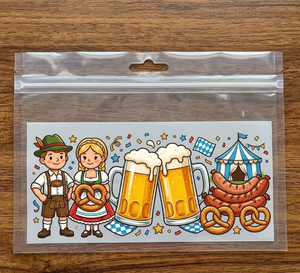 Envolturas Personalizadas para Vasos del Festival de Cerveza Oktoberfest, Calcomanías UV DTF para Latas de 16 oz, Resistentes al Agua, Adhesivos de Transferencia de Calor - Product Image 2