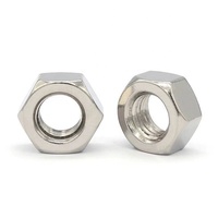 Mur Baut Hexagon DIN934 Baja Tahan Karat M1.6 hingga M36 201 304 A2-70 316 A4-80 untuk Mesin Konstruksi Penjualan Langsung Pabrik
