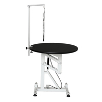 Air De Levage 70cm Rond Hydraulique Pet Chien Toilettage Table