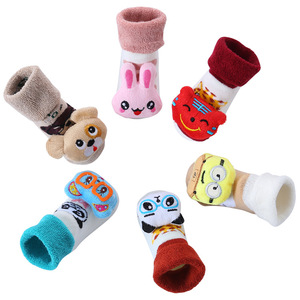Chaussettes antidérapantes en caoutchouc pour bébé fille et garçon nouveau-né de <span class=keywords><strong>haute</strong></span> qualité - Product Image 2