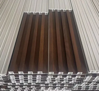Panneaux muraux décoratifs intérieurs en composite bois-plastique PVC WPC