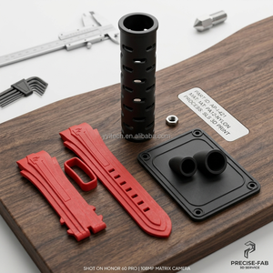 Modèle de prototype en plastique imprimé en 3D en petite série, moulage sous vide, caoutchouc silicone TPU souple, fil POM, électroérosion pour usinage - Product Image 5