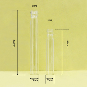 Étiquettes personnalisables pour bouteilles de whisky, de vin et de boissons de 50 ml et 94 ml, flacon en verre avec <span class=keywords><strong>bouchon</strong></span> à vis en aluminium - Product Image 2