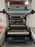 Machine d'impression flexographique à 4 couleurs à structure empilable à haute stabilité pour les sacs en plastique