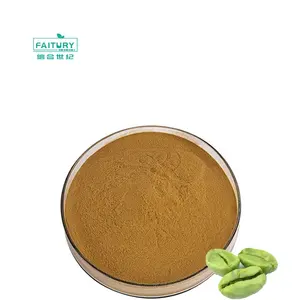 OEM ODM Capsules d'extrait de grain de café vert de marque privée d'usine extrait de grain de café vert acide chlorogénique 50%