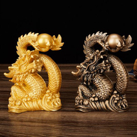 Dragon du Zodiaque, décoration de maison en résine, cadeau de déménagement ou d'inauguration