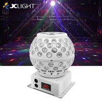 Projecteur LED RGBW 6x3W + Laser RG à Effet Gobo Sonore pour DJ, Garantie 3 Ans, Indice de Protection IP20, Idéal pour KTV, Scène Rotative et Discothèque