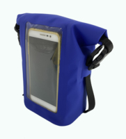 Pochette sèche étanche avec sangle de taille Sac sec tactile avec ceinture réglable pour les objets de valeur du téléphone pour la natation