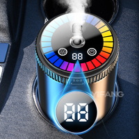 Spray automatique de désodorisant de voiture intelligent avec affichage numérique de lumière colorée Charge à 5 vitesses