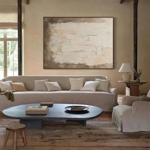 JZ Trang Trí Nội Thất Tác Phẩm Nghệ Thuật 3D Kết Cấu Waibi Sibi Tường Nghệ Thuật Handpainted Gốc Tùy Chỉnh Trừu Tượng Sơn Dầu Hình Ảnh Handmade Hiện Đại - Product Image 3