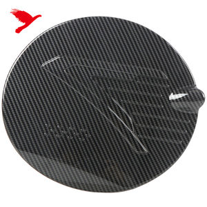 Pour <span class=keywords><strong>Ford</strong></span> <span class=keywords><strong>Puma</strong></span> 2019-2025 <span class=keywords><strong>accessoires</strong></span> extérieurs de voiture tasse de gaz huile réservoir de carburant couverture garniture ABS Fiber de carbone Style 1PC - Product Image 4