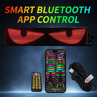 Écran LED pour camion, programmable, flexible, affiche numérique animée, messages défilants clignotants, panneau LED œil du diable, SDK