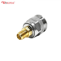 Adaptateur TNC Mâle vers SMA Femelle 7/16-28UNEF 1/4-36UNS, corps moleté à broches dorées, 14,7g, pour test RF, usage véhicule et industriel