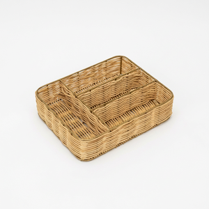 Best Quality Rattan Fruit <b>Basket</b> , Kitchen Spoon <b>Basket</b> <b>Table</b> Decor for Wedding Decoration Hotel & Restaurant & Bar Use - I H C - Product Image 1