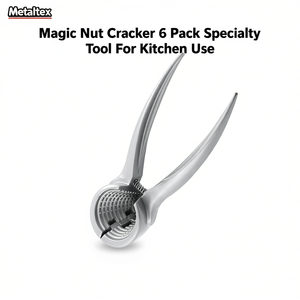 ที่เปิดถั่วเมทัลเท็กซ์ เมจิก นัท แครกเกอร์ ชุด 6 ชิ้น อุปกรณ์พิเศษสำหรับใช้ในครัว - Product Image 2