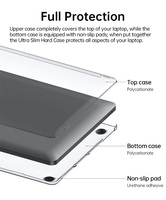 Étui transparent PC de haute précision pour MacBook Pro/Air 3D radiant dureté douce trous de Ventilation de refroidissement par Air étuis pour ordinateur portable Macbook