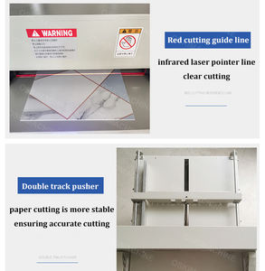 Découpeuse A3 A4 automatique et découpeuse pour le coupeur <span class=keywords><strong>rigide</strong></span> de panneaux de papier d'aluminium de carton de livre - Product Image 2