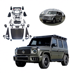 Kit Carrozzeria per <span class=keywords><strong>Mercedes</strong></span> Benz <span class=keywords><strong>Classe</strong></span> G W463 2002-2018 <span class=keywords><strong>a</strong></span> Stile Nuovo G63 W465 2025 Accessori Auto di Alta Qualità Parti <span class=keywords><strong>Paraurti</strong></span> - Product Image 1