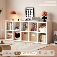 Armoire de rangement commerciale moderne et minimaliste en contreplaqué, réglable en hauteur, avec tiroirs verrouillables, multifonctionnelle pour l'école, la maison et le bureau