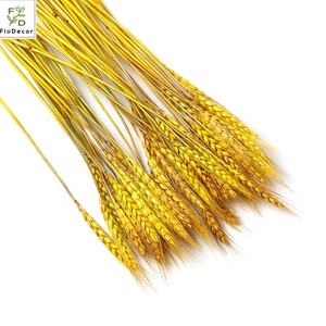 <span class=keywords><strong>Bouquet</strong></span> de blé épi de blé séché artificiel préservé en gros 100 pcs/Lot pour la décoration intérieure pour Noël Saint Valentin - Product Image 6