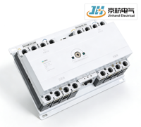 Commutateur de transfert automatique triphasé à double alimentation pour PC, boîtier moulé, interrupteur intelligent certifié IEC, CA 400V, capacité de coupure 10kA