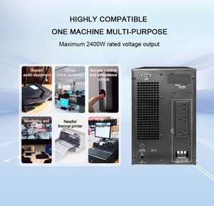 Système UPS en ligne 1KVA 800W Monophasé Onde Sinusoïdale Pure Batterie Plomb-Acide Sans Interruption Centre de Données Serveur Réseau IT - Product Image 2
