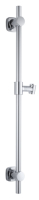 Rail de douche classique avec support de douche réglable, pour les jeux de panneaux de douche