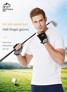 Superbsail HOT Cyclisme Anti-slip Anti-sueur Hommes Femmes Demi Doigt <span class=keywords><strong>Gants</strong></span> Respirant Anti-choc <span class=keywords><strong>Gants</strong></span> De Sport Vélo Vélo Gant - Product Image 3