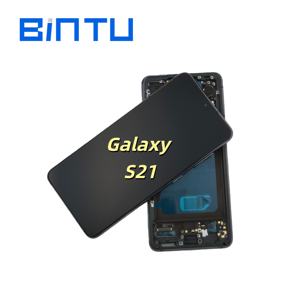 Ventes directes d'usine BINTU, téléphone portable avec écran OLED de 6,28 pouces pour Galaxy <span class=keywords><strong>S21</strong></span>, remplacement de haute qualité avec cadre - Product Image 2