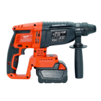 Marteau perforateur sans fil Milwaukee M18 Brushless SDS+ pour le perçage et le cisaillage, idéal pour la construction et la rénovation