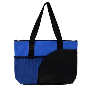 Nylon Manufacturer Factory Made in China Supplier OEM ODM Service Large-capacity Tote Bags with Pront Pocket