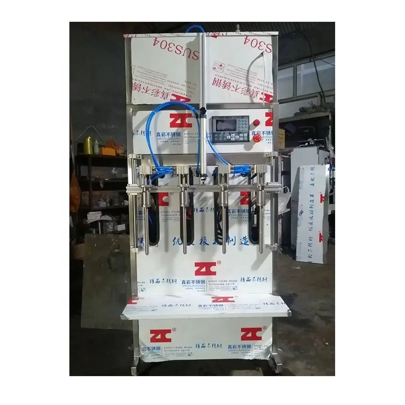 cans bottling filler Viscous Liquid Filling Machine Bottle Sack Filling Machine With 2/4 heads Food processing machinery