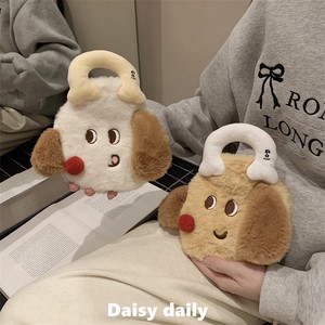 Bouillotte portable en peluche en forme de chien mignon, épaisse, pour étudiants et filles, pour réchauffer le ventre et les mains - Product Image 3