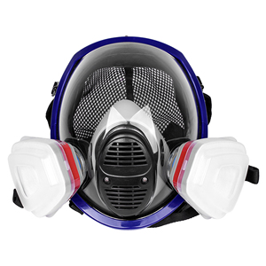 Respirator Masker Gas Las Anti Debu Full Face dengan Tabung Kimia 2024 - Product Image 4