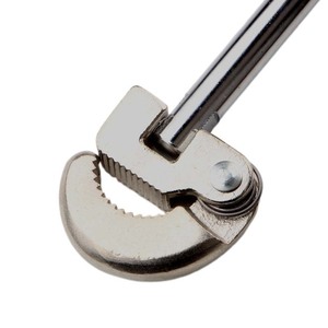 Adjustable Sink Wrench 12 Inch Stainless Steel Single End For Faucet Pipe Drain Repair <b>Tool</b> - Product Image 2