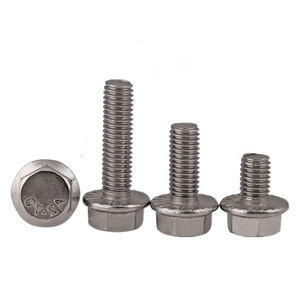 Hardware Fasteners Plain Hex <b>Flange</b> <b>Bolts</b> DIN6921 Stainless Steel 8mm 10mm 12mm 14mm 16mm - Product Image 6