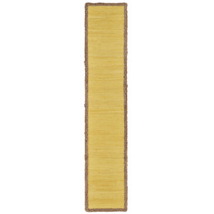 HMS 72 ''Design stampato in juta da tavolo in cotone naturale giallo juta per feste da pranzo ringraziamento e matrimoni natalizi