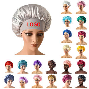 Bonnet de Douche/Bain Jetable en Polyester Double Couche pour Femme, Personnalisable avec Logo, Haute Élasticité, Réglable - Product Image 3