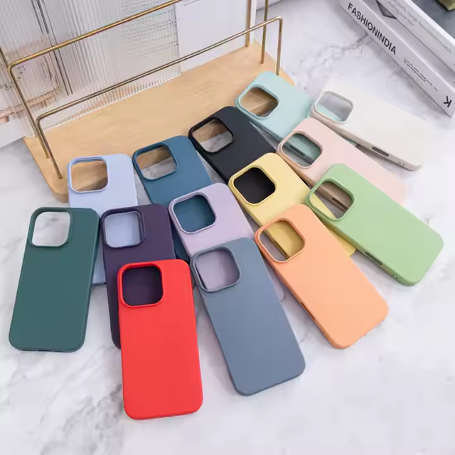 Wholesale Colorful Silicone TPU Phone Case Shockproof Cover for IPHONE16 and Samsung Compatible With Pro and Max Models