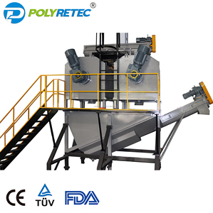 Linea di Riciclaggio Automatica ad Alta Capacità 2000kg/h per Guscio in Plastica Dura, con Apriballe e <span class=keywords><strong>Separatore</strong></span> di Etichette per PP PE ABS PS HIPS PC - Product Image 6