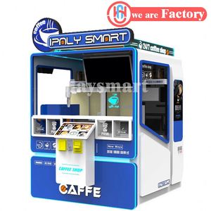 เครื่องจำหน่ายกาแฟอัตโนมัติขนาดเล็กสำหรับใช้งานกลางแจ้ง พร้อมระบบกวนกาแฟด้วยโลหะแบบใช้คิวอาร์โค้ด สะดวกสบายสำหรับใช้งานในร่ม - Product Image 4