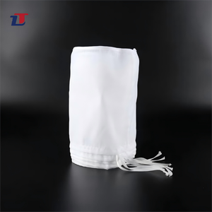 Nhiều Nut túi sữa tái sử dụng thực phẩm lọc 12*12 7 inch Linen gai bông nylon lọc lưới lọc túi cho sữa nước trái cây - Product Image 4