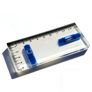 Niveau à bulle transparent en T de niveau 3, mini, horizontal, pour le bricolage à domicile - Product Image 4
