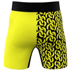 Shorts MMA respirants en Spandex/Polyester de qualité supérieure, cordon de serrage élastique, impression par sublimation de logo personnalisé, unisexe adulte, taille basse - Product Image 4